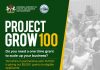 Federal Gov’t Project Grow 100 Application For Nigerian Youths – ($5,000 Grant)