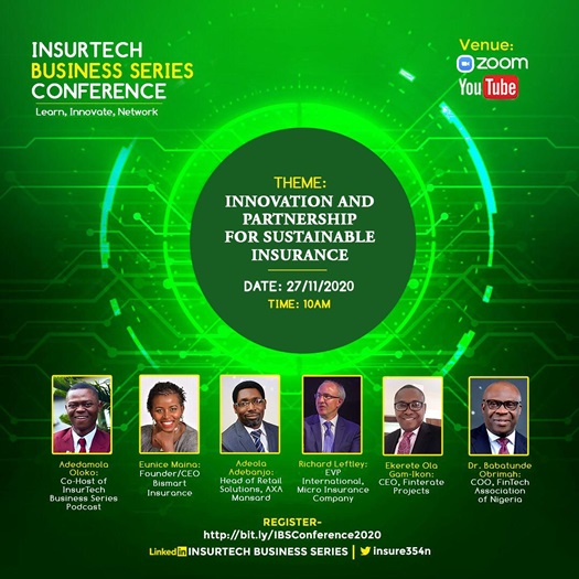 First-Ever Insurance and Technology Conference in Nigeria to hold on November 27