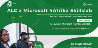 ALC x Microsoft 4Afrika Skillslab Program