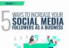 5 Ways to Increase Your Followership as a Business on Social Media