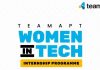 TeamApt Women in Tech 2021 Internship Program