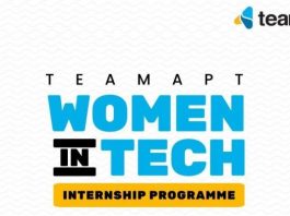 TeamApt Women in Tech 2021 Internship Program