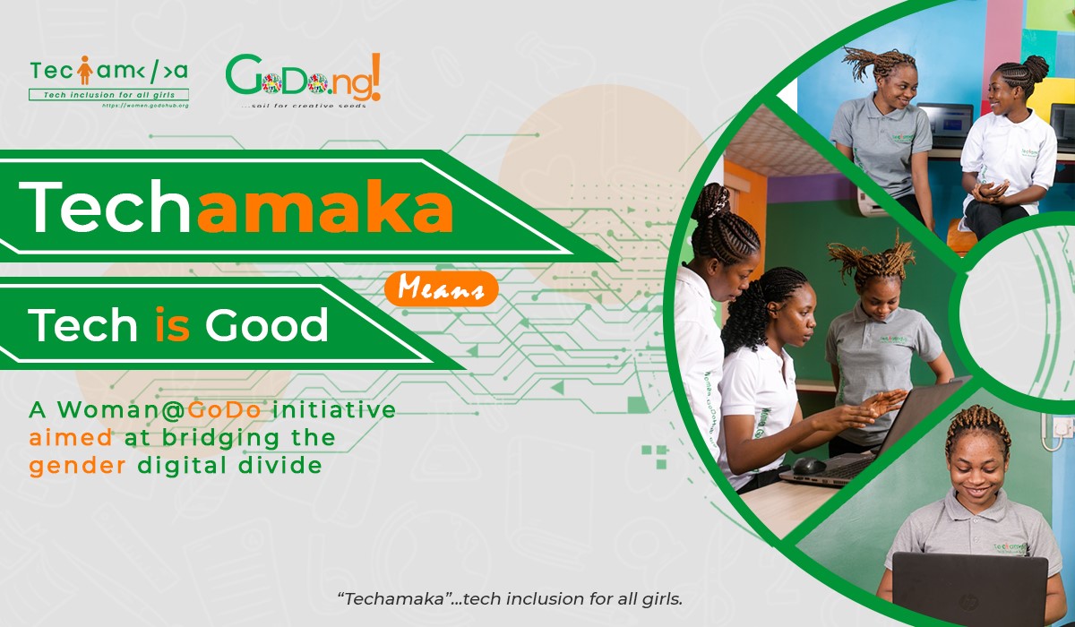 GoDo Hub celebrates IWD with the launch of Techamaka - a tech adoption program for young girls