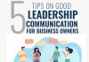 5 Tips on Good Leadership Communication for Business Owners