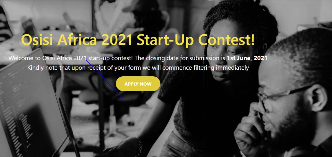 Osisi Africa 2021 Start-Up Contest (N5 million Business Funding)