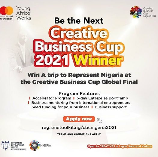 Call for Applications: Creative Business Cup Nigeria 2021