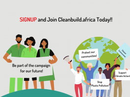 Cleanbuild.africa calls for Climate Action Volunteers