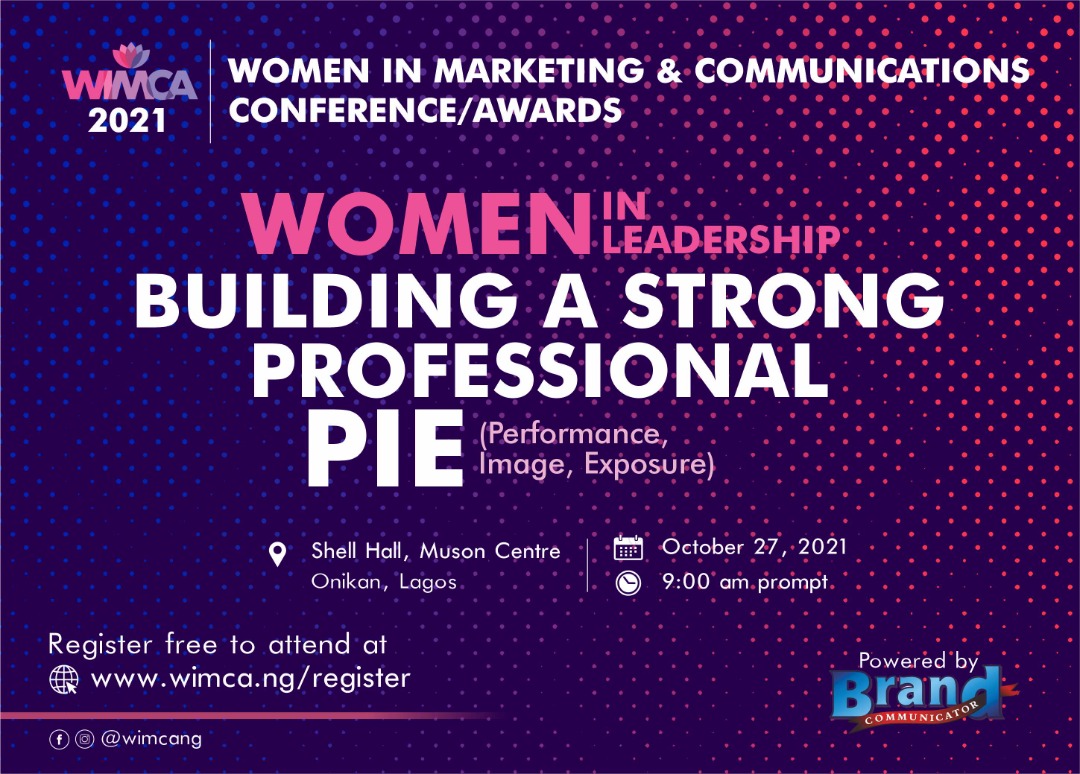Nigeria’s Premium Women Conference, WIMCA 2021 Holds October 27 in Lagos