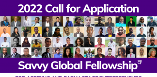 Call for Application: 2022 Savvy Global Fellowship Program