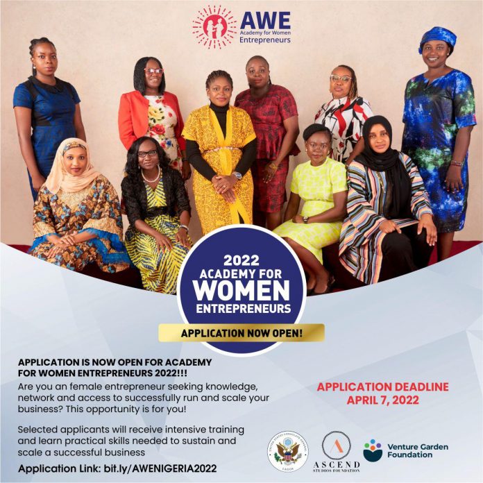 Call for Applications: Academy for Women Entrepreneurs 2022