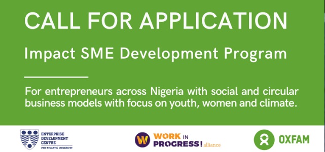 Oxfam-EDC Impact SME Development Program 2022