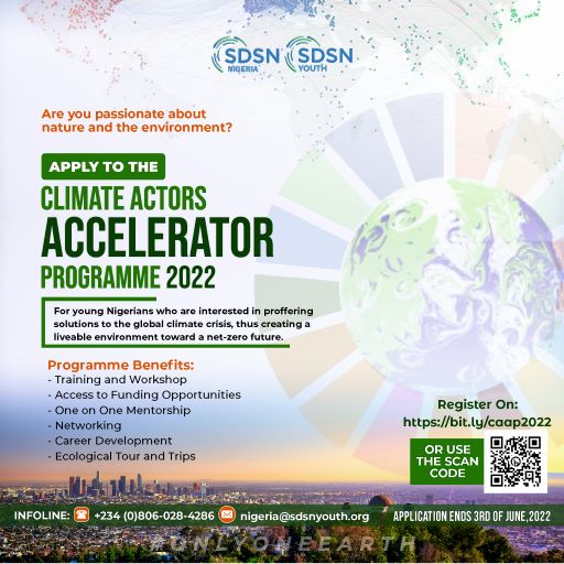 Call for Applications: 2022 Climate Actors Accelerator Programme