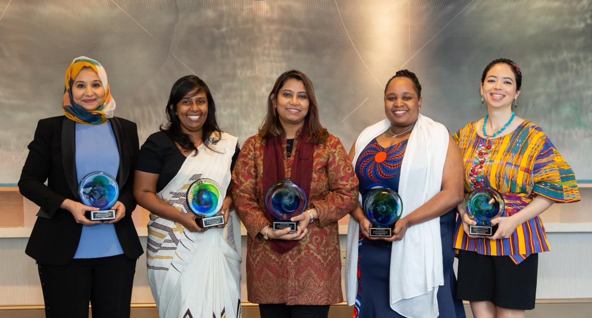 2020-OWSD-Elsevier-Foundation-Award-winners_Photo credit Alison Bert, Elsevier