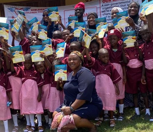 NobleHeart Foundation Extends Love to Lagos Pupils through 'Dress A Child' Initiative