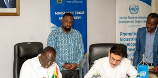 Ghana, UNIDO sign agreement to ramp-up National Initiatives on MSMEs Promotion