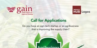 Call for Applications: GAIN Agribusiness Innovation Challenge Oyo State (N2M Cash Prizes)