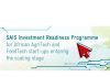 GIZ SAIS Investment Readiness Programme 2023 for Agri-Tech Startups