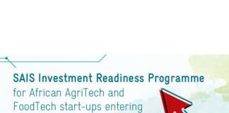GIZ SAIS Investment Readiness Programme 2023 for Agri-Tech Startups