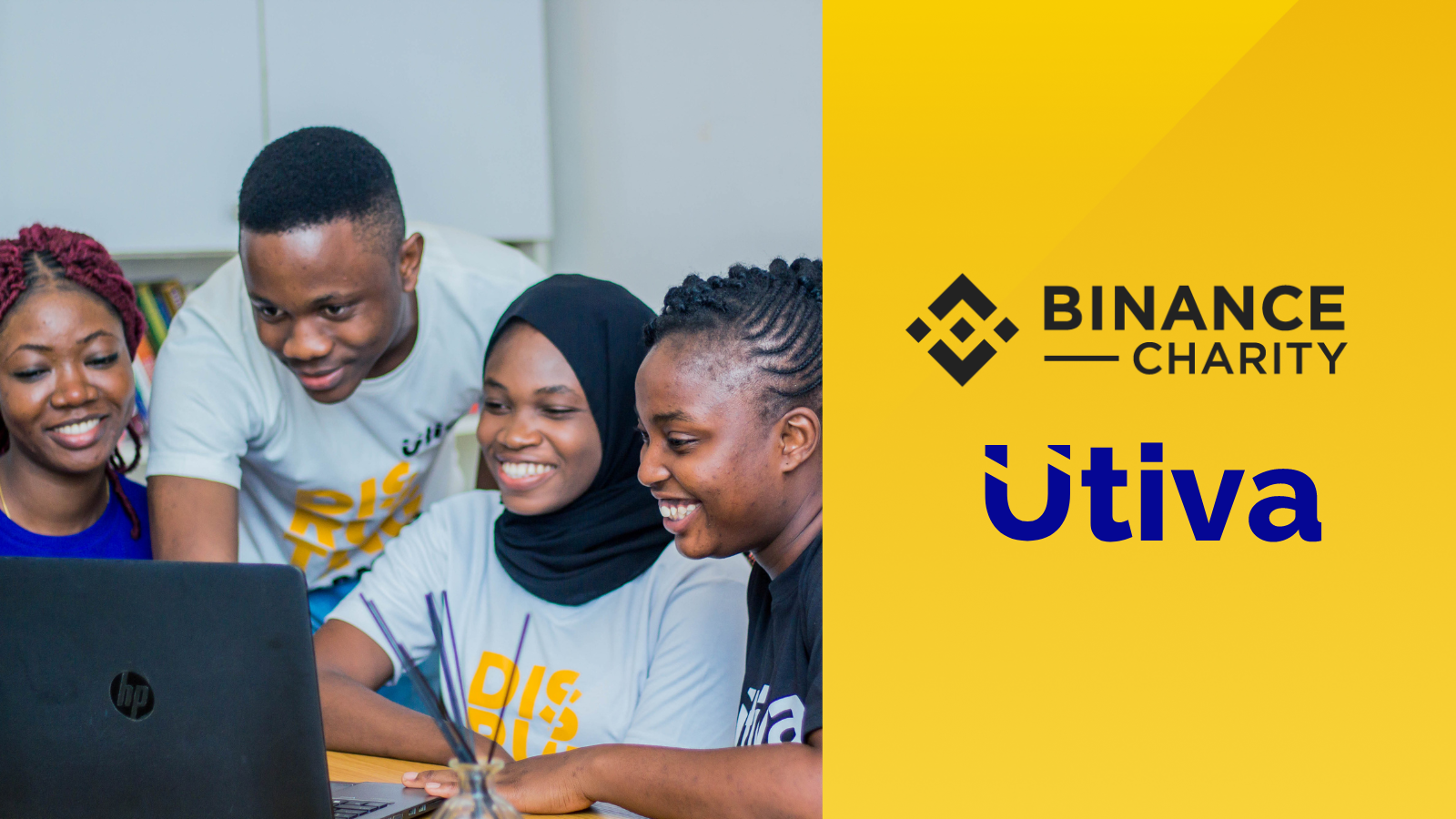 Binance Charity Partners Utiva to give 1000 African Youths Scholarships in Tech Skills Training