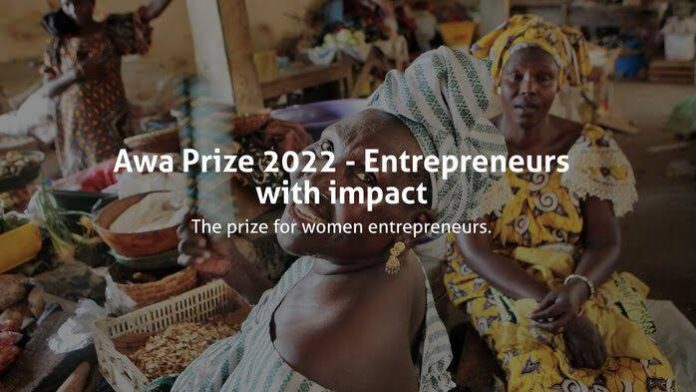 Call for Applications: Awa Prize 2022 for African Women Entrepreneurs (€65,000 Cash Prizes)