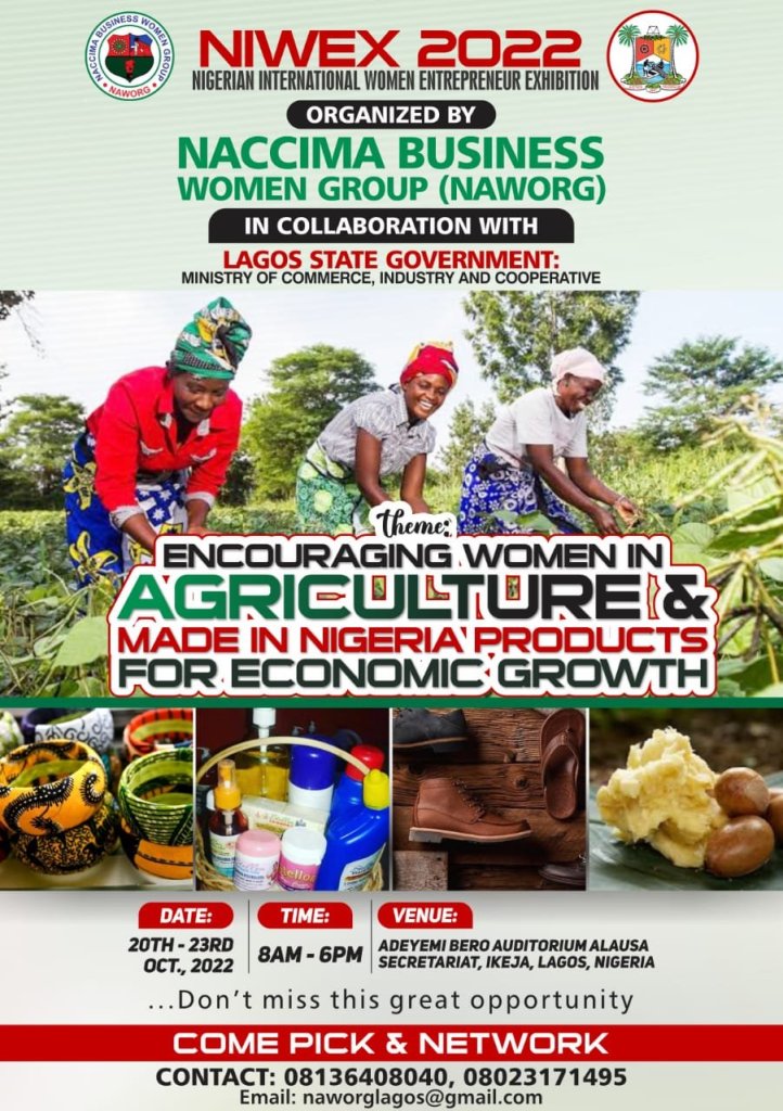 NAWORG, LASG partner to promote Women Entrepreneurs in NIMEX 2022 