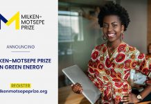 Call for Applications: The Milken-Motsepe Prize in Green Energy for Innovative ​Entrepreneur