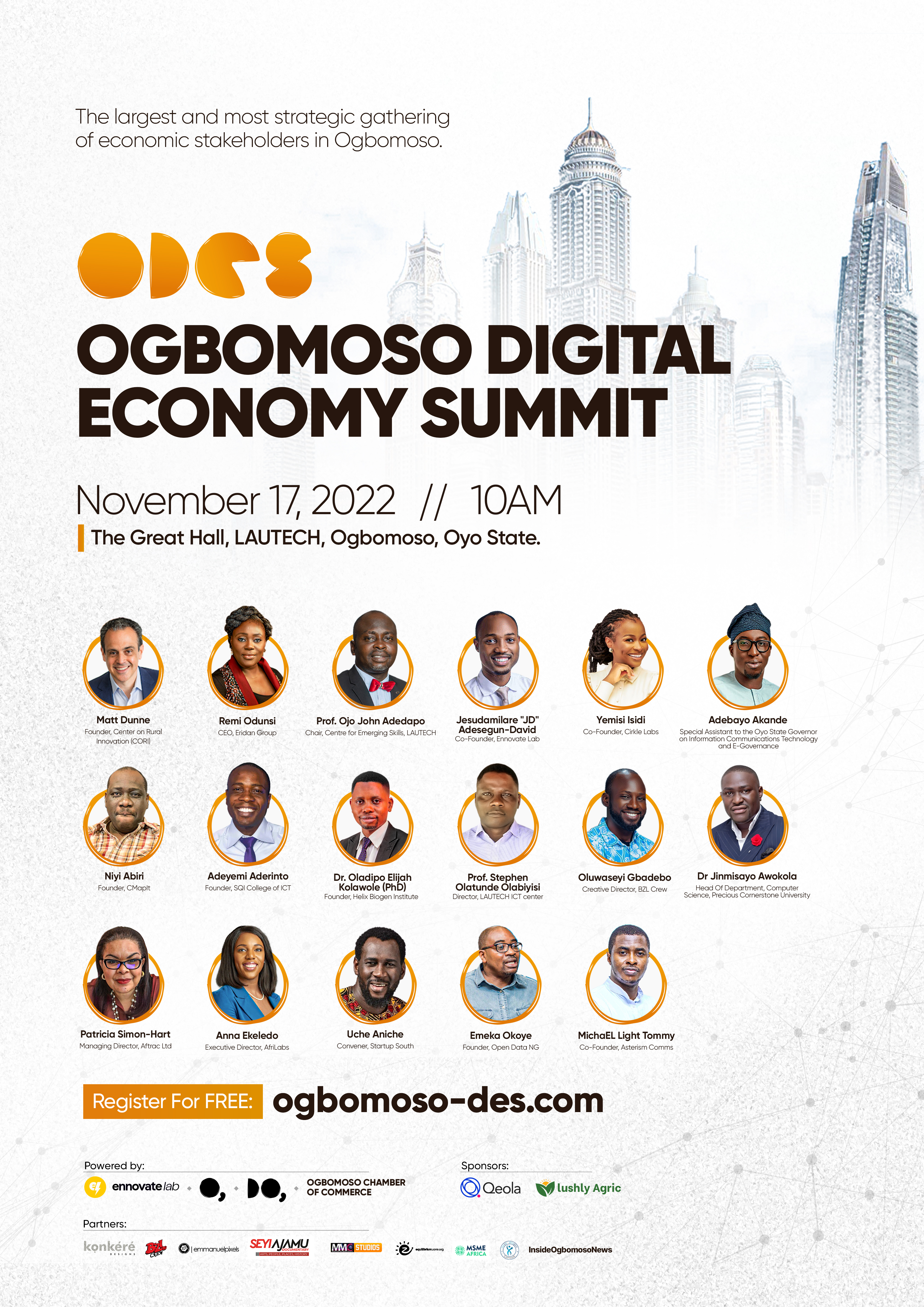 Ogbomoso's First Digital Economy Summit to hold November 