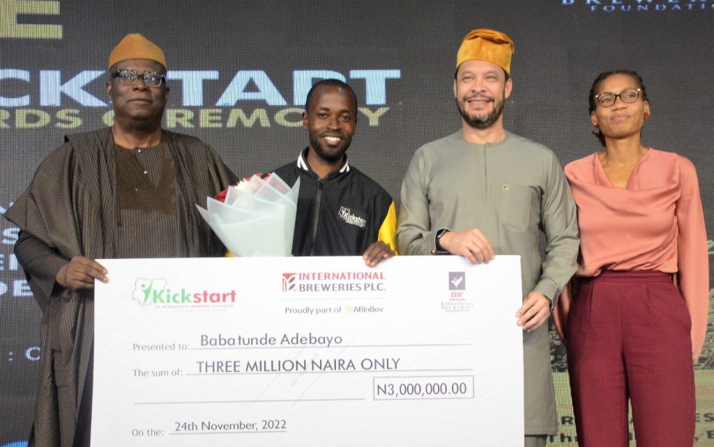 50 Young Entrepreneurs Win 60 Million Grant in International Breweries’ Kickstart Initiative