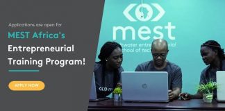 Call for Applications: MEST Africa Entrepreneurial Training Program