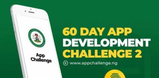 Call for Applications: FMYSD 60-Day App Development Challenge (Winners receive N1M Cash Prizes, Laptops and other benefits)