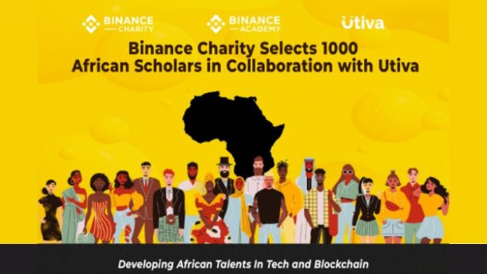 Binance Charity enrols 1,000 African Youths into Free 1-Year Skill Training Program