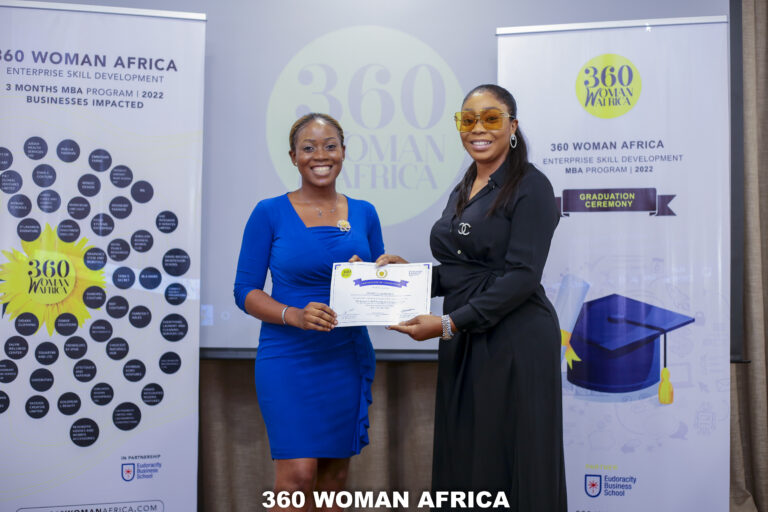 360 Woman Africa trains, awards grants to 200 Women Entrepreneurs 