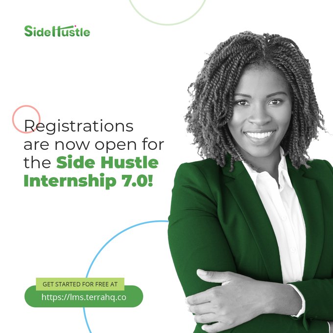 Side Hustle Internship 7.0 Digital Skills Bootcamp for African Youths
