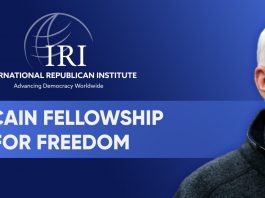 Call for Applications: McCain Fellowship for Freedom Program for Young Leaders