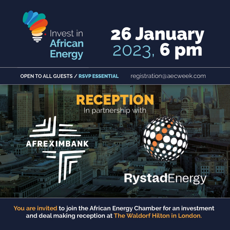 Rystad Energy, Afreximbank to Drive Invest in African Energy in London Alongside African Energy Chamber (AEC)