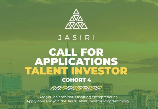 Call for Applications: Jasiri Talent Investor Program for East African Entrepreneurs