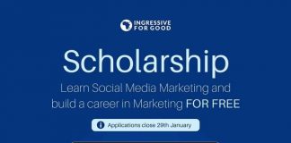 Call for Applications: I4G Social Media Marketing Scholarship for Young Africans