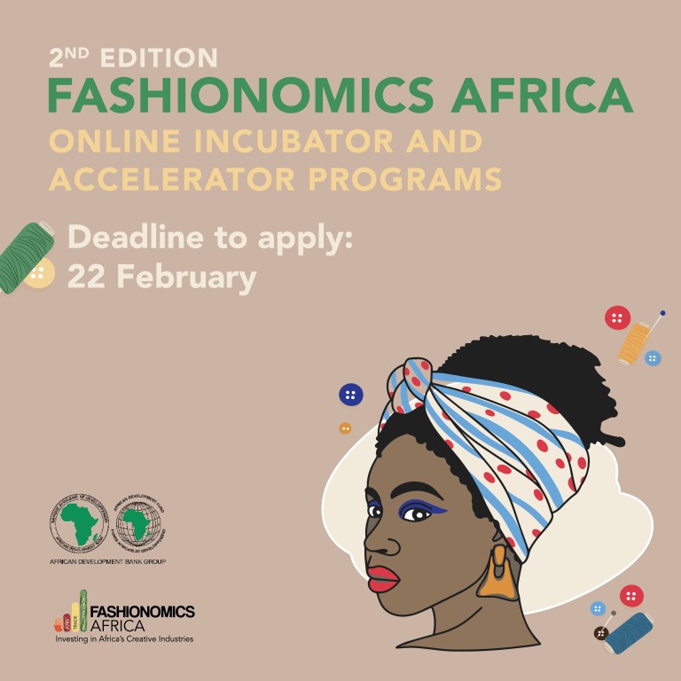 Call for Applications: Fashionomics Africa Online Incubator and Accelerator Programs (Receive US$20,000 Funding)