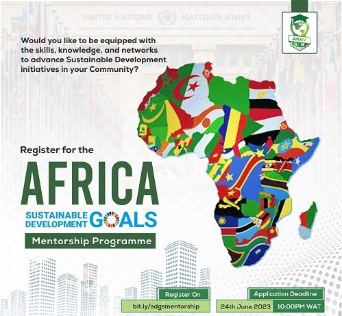 Call for Applications: The Africa SDGs Mentorship Programme