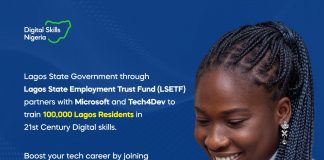 Call for Applications: Digital Skills Nigeria (21st Century Digital Skills Training for 100,000 Lagosians)