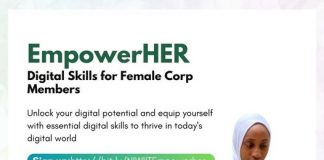 Call for Applications: EMPOWERHer NIWIIT Digital Skills for NYSC Women