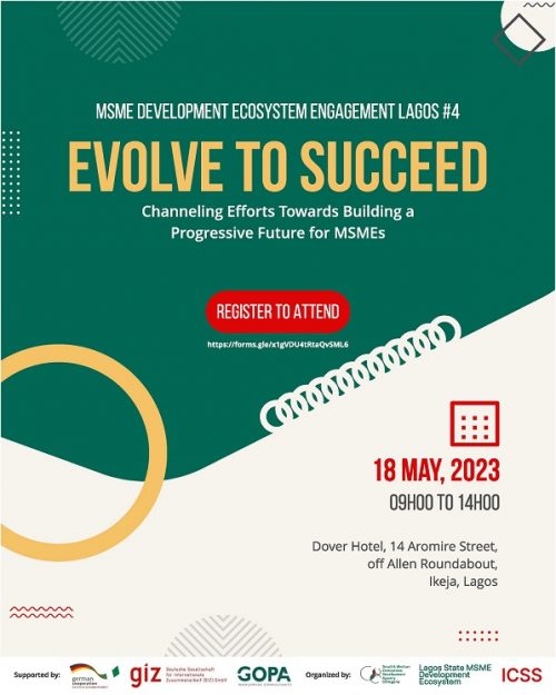MSME Development Ecosystem Event Takes Place May 18 in Lagos