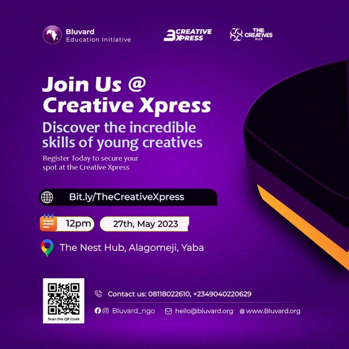 Bluvard announces 2nd edition of the Creative Xpress
