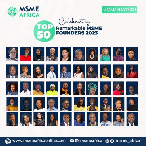 MSME Africa Unveils Top 50 Remarkable MSME Founders 2023, Awards them $25,000 in Media Credits