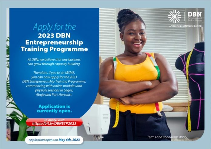 Call for Applications: DBN Entrepreneurship Training Programme(500,000 funding grant)