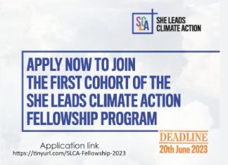 Call for Applications: She Leads Climate Action Fellowship