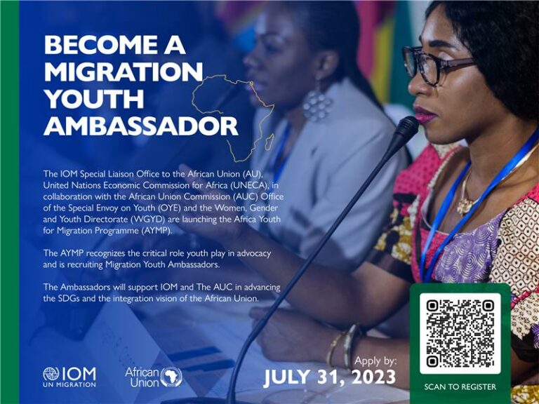 Call for Applications: Africa Youth for Migration Programme (AYMP) 2023