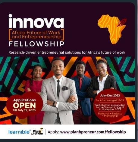 Innova [Africa Future of Work and Entrepreneurship] Fellowship 2023