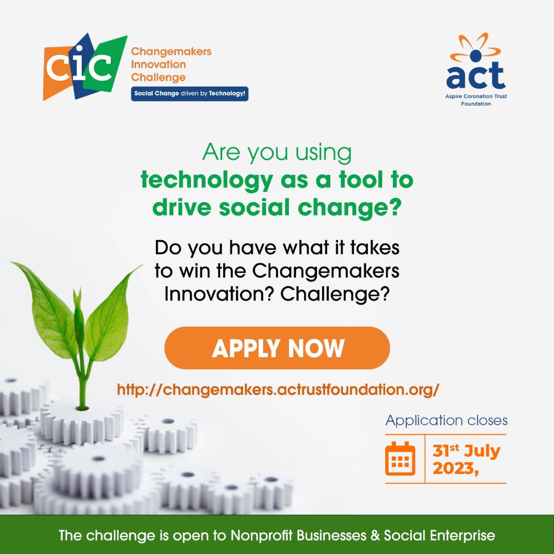 Call For Applications: Changemakers Innovation Challenge