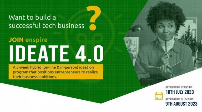 Call for Applications: enspire Hub Ideate 4.0 for Entrepreneurs